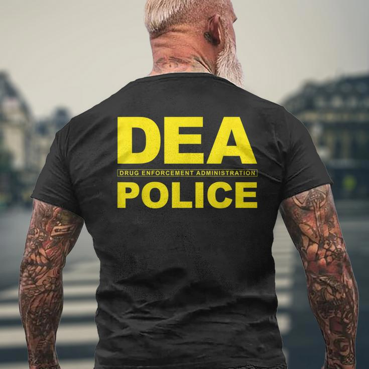 Dea Drug Enforcement Administration Agency Police Agent T-Shirt mit Rückendruck Geschenke für alte Männer