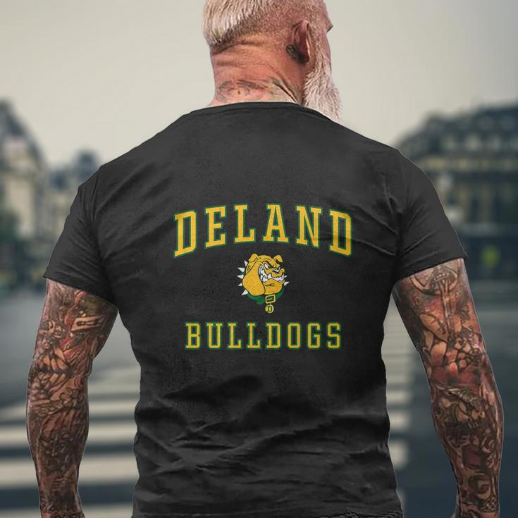 Deland High School Bulldogs Dog Christmas For Dog Owners Dog Mens Back Print T-shirt Gifts for Old Men