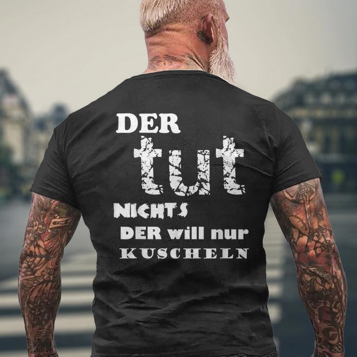 Der Will Nur Kukuschel T-Shirt mit Rückendruck Geschenke für alte Männer