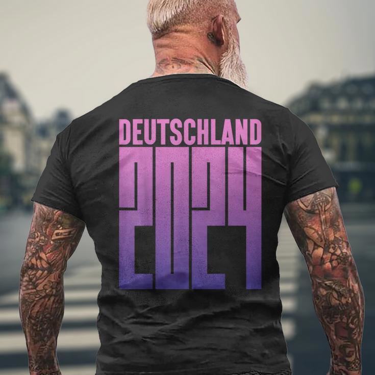 Deutschland 2024 Fan Love Diversity Germany Fanartikel Pride T-Shirt mit Rückendruck Geschenke für alte Männer