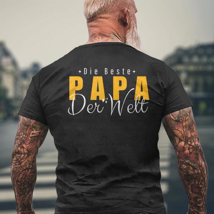 Die Beste Papa Der Welt Beförderung Zumater 2024 T-Shirt mit Rückendruck Geschenke für alte Männer