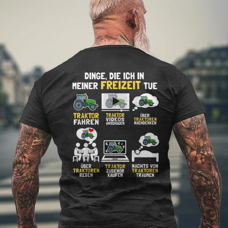 Dinge Die Ich In Meiner Freizeit Tue Dinge Die Ich In Mein Frei T-Shirt mit Rückendruck Geschenke für alte Männer