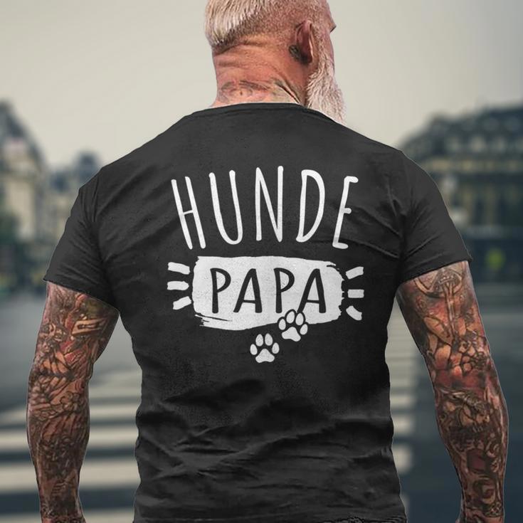 Dog Dad Dog Dad For Dogs Dad S T-Shirt mit Rückendruck Geschenke für alte Männer