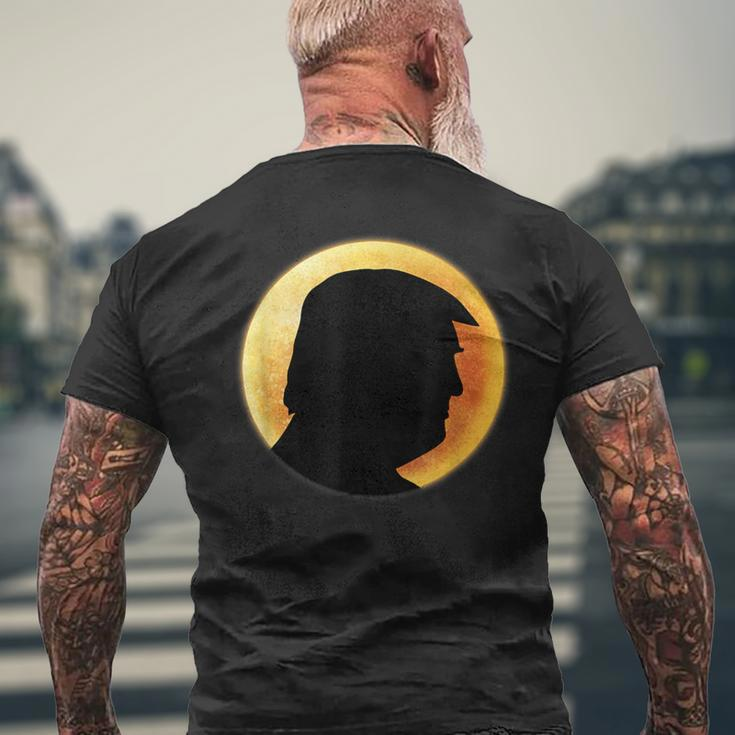 Donald Trump Eclipse Men's T-shirt Back Print Gifts for Old Men