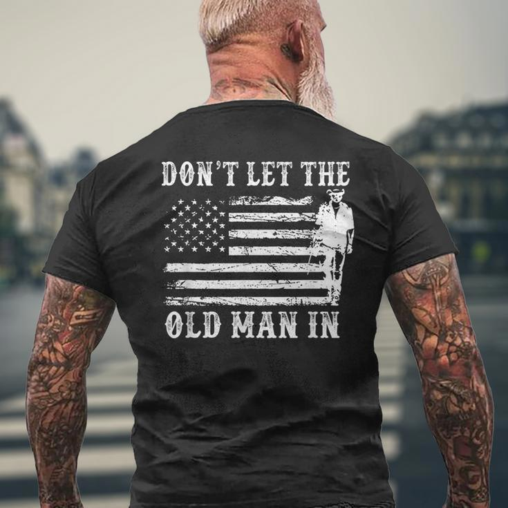 Dont Let Old Man In Toby Music Lovers Men's T-shirt Back Print Gifts for Old Men