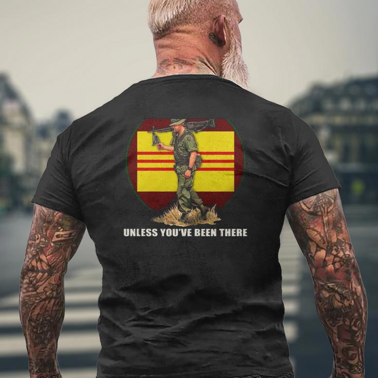 Don't Mean Nuthin' Unless You've Been There Vietnam Veterans Day Mens Back Print T-shirt Gifts for Old Men