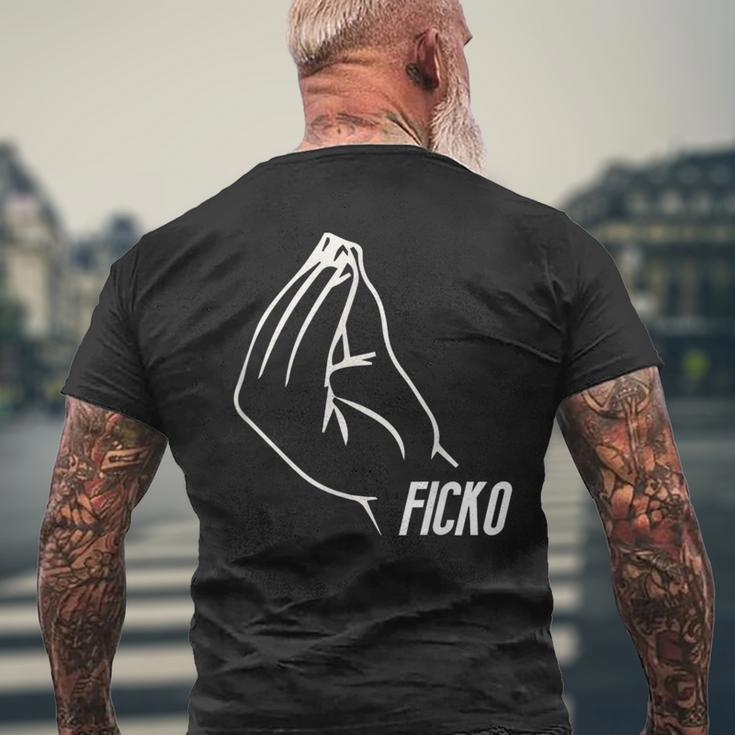 'Du Bisch Ein Ficko' 'Du Bisch Ein Ficko' 'Resin- T-Shirt mit Rückendruck Geschenke für alte Männer