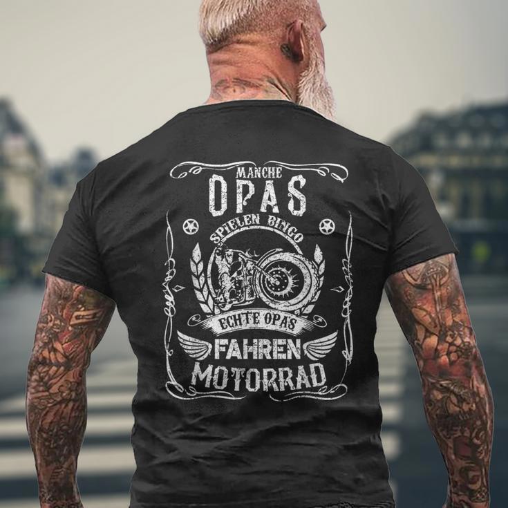 Echte Opas Fahren Real Opas Fahren S T-Shirt mit Rückendruck Geschenke für alte Männer