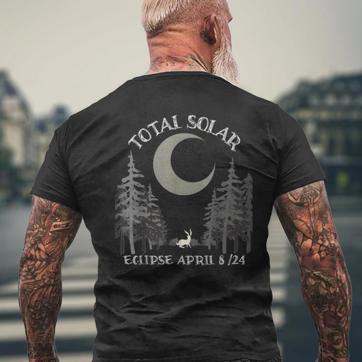 Eclipse 2024 Totality Path Us Total Solar Eclipse 2024 Men's T-shirt Back Print Gifts for Old Men