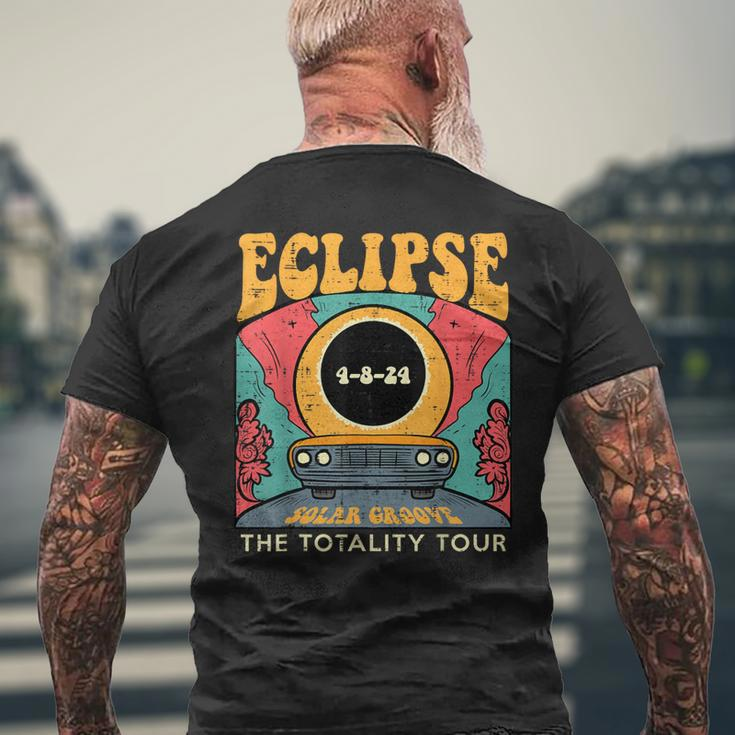 Eclipse Solar Groove Totality Tour Retro 4824 Women Men's T-shirt Back Print Gifts for Old Men