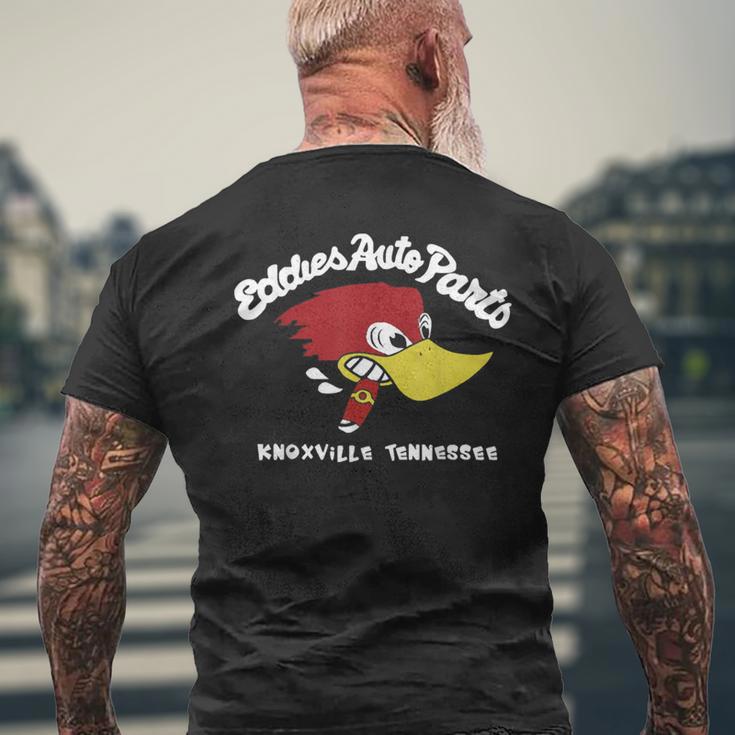 Eddies Auto Parts Knoxvilles Tennessee Men's T-shirt Back Print Gifts for Old Men