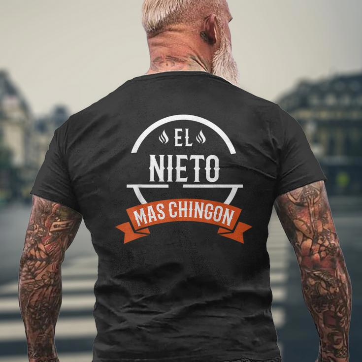 El Nieto Mas Chingon Spanish Grandson Men's T-shirt Back Print Gifts for Old Men