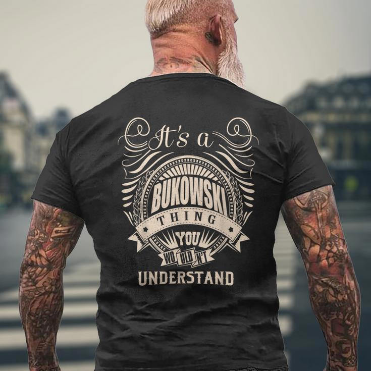 Es Ist Eine Bukowski-Sache T-Shirt mit Rückendruck Geschenke für alte Männer