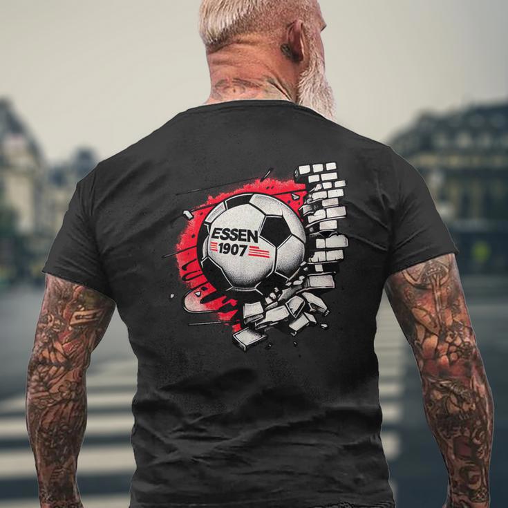 Essen Ruhrgebiet 1907 Leben Lang Red Essen T-Shirt mit Rückendruck Geschenke für alte Männer