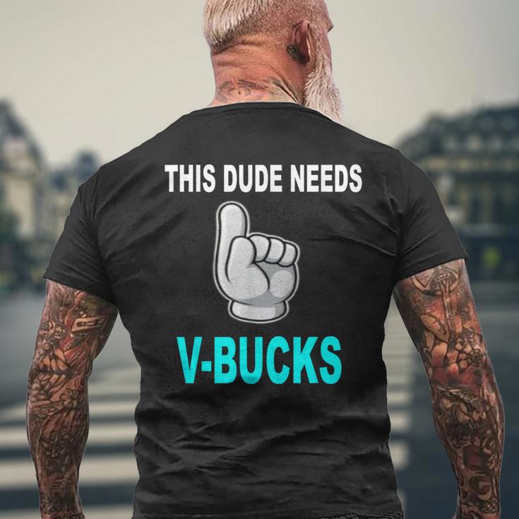 Este Tipo Necesita-Bucks Divertido Este Tipo Para Los Jugadores De Niño Camiseta Hombre Estampado Espalda Regalos para ancianos