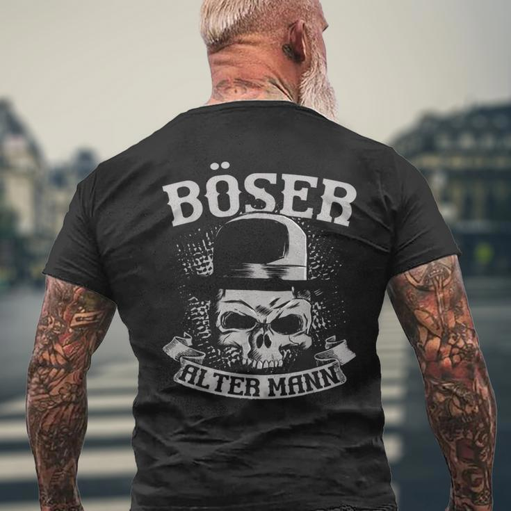 Evil Alter Man Rocker Biker Viking T-Shirt mit Rückendruck Geschenke für alte Männer