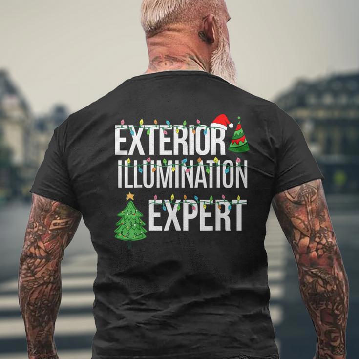 Exterior Illumination Expert Light Decorator Men's T-shirt Back Print Gifts for Old Men