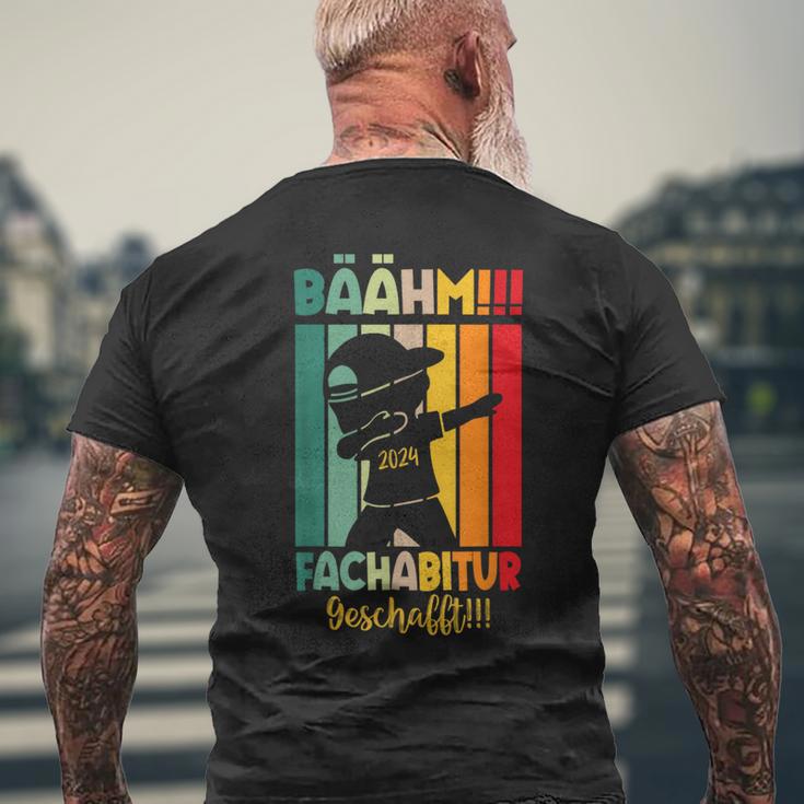 Fachabitur 2024 Fachabi 2024 T-Shirt mit Rückendruck Geschenke für alte Männer