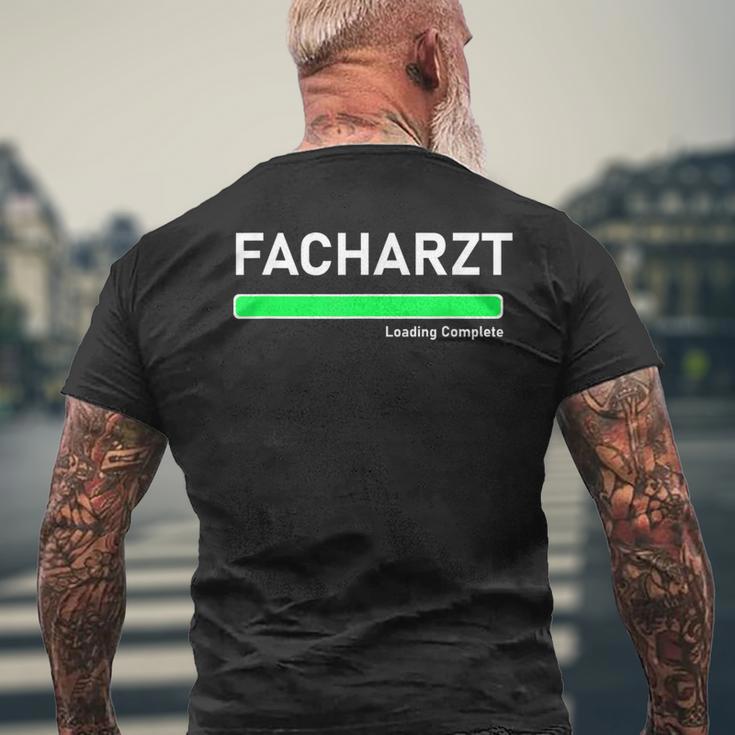 Facharzt Loading Facharzttefung Besten T-Shirt mit Rückendruck Geschenke für alte Männer