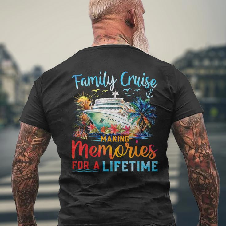 Family Cruise 2024 Family Summer Vacation Matching Cruise Men's T-shirt Back Print Gifts for Old Men