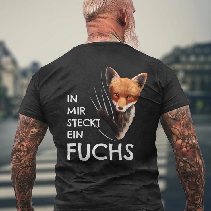 Fox Costume Children's Clothing In Mir Steckt Ein Fuchs T-Shirt mit Rückendruck Geschenke für alte Männer