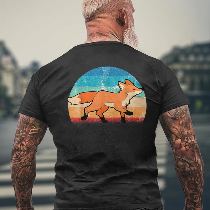 Fox Fox Fox Red Fox Smart Foxes T-Shirt mit Rückendruck Geschenke für alte Männer