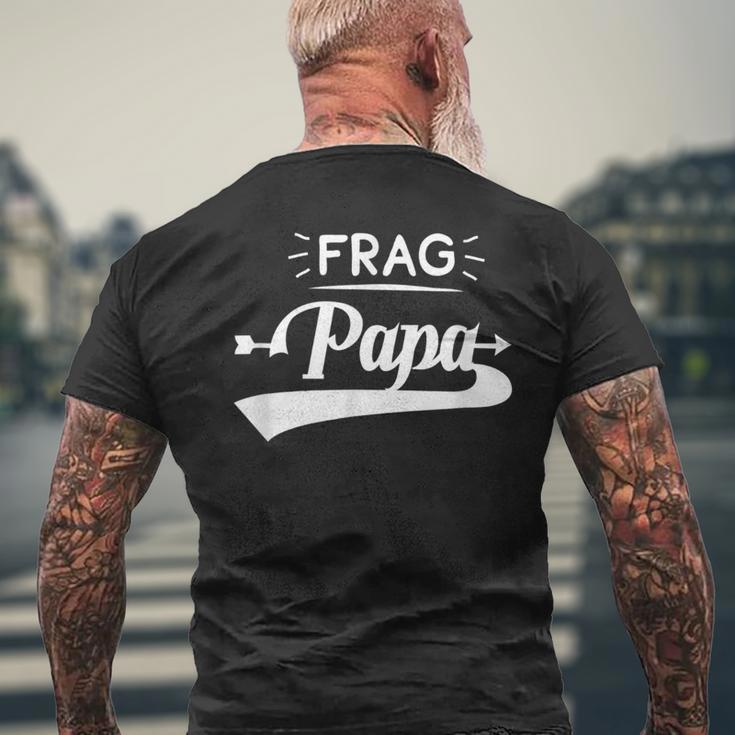 Frag Papa T-Shirt mit Rückendruck Geschenke für alte Männer