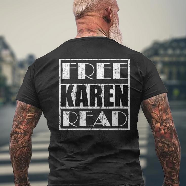 Free Karen Read Men's T-shirt Back Print Gifts for Old Men