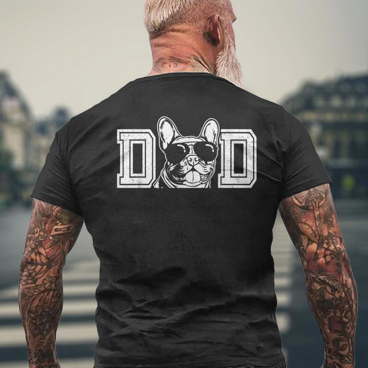 Frenchie Dog Owner For French Bulldog Dad Father's Day Men's T-shirt Back Print Gifts for Old Men