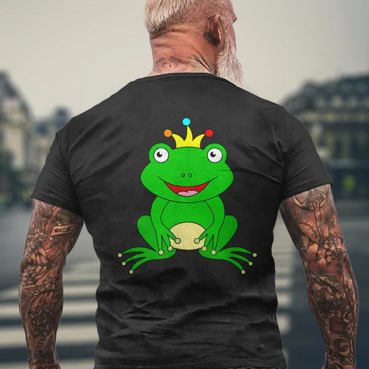 Frog King T-Shirt mit Rückendruck Geschenke für alte Männer