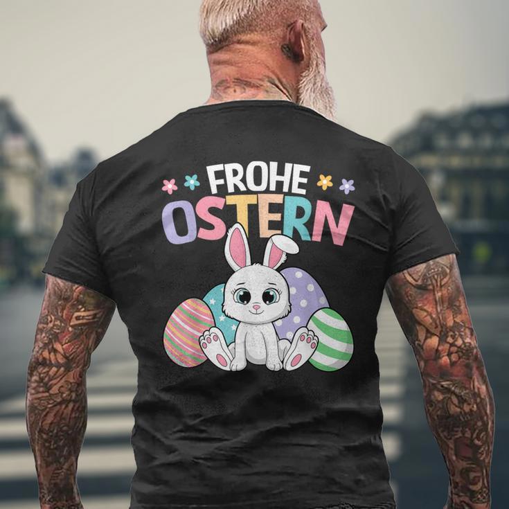 Frohe Ostern Bunny Easter Bunny T-Shirt mit Rückendruck Geschenke für alte Männer