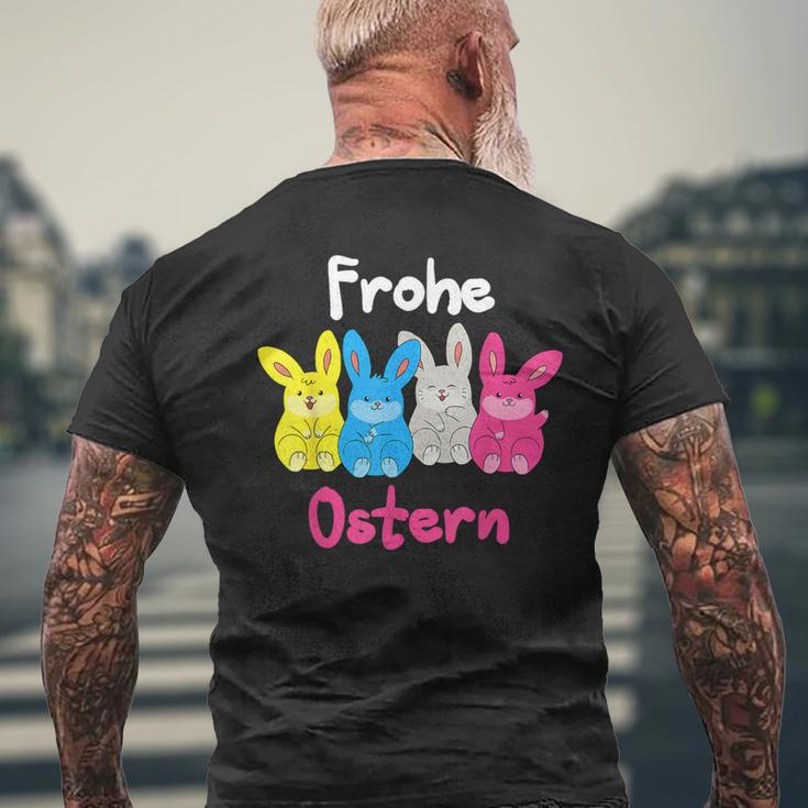 Frohe Ostern Easter Bunny T-Shirt mit Rückendruck Geschenke für alte Männer