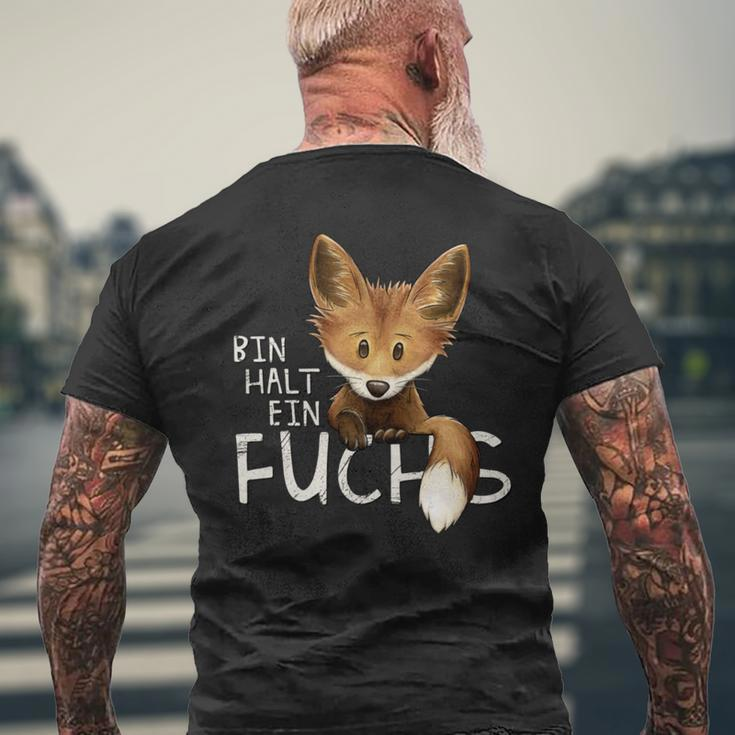 Fuchs Statement Langarmshirt, Verwegene Fuchsigkeit Kurzärmliges Herren-T-Shirt Geschenke für alte Männer