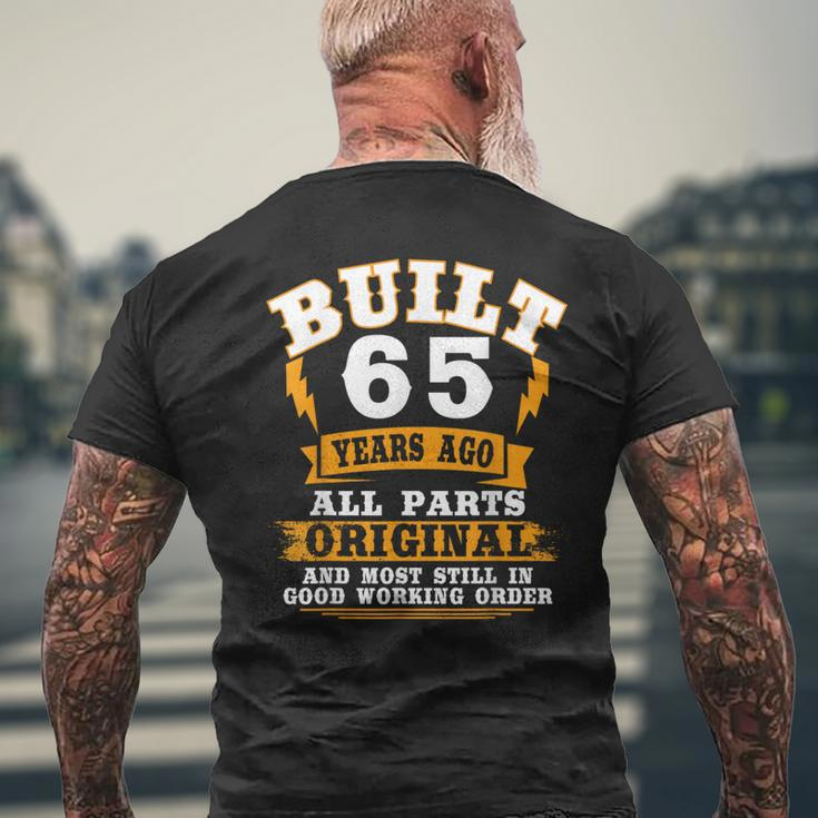 65Th Birthday B-Day Saying Age 65 Year Joke Men's T-shirt Back Print Gifts for Old Men