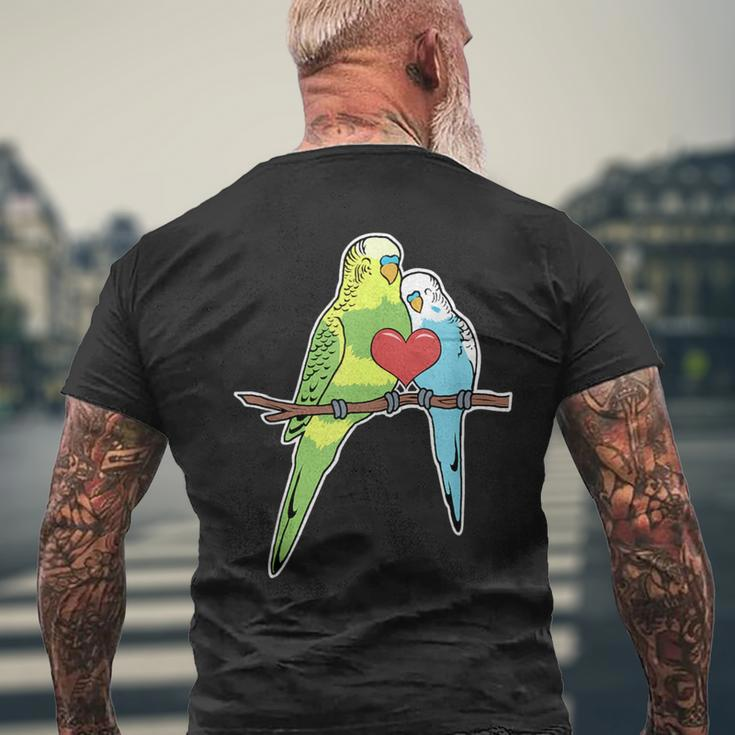 Budgie T-Shirt mit Rückendruck Geschenke für alte Männer