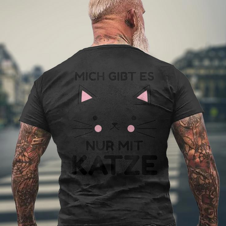 Cat Slogan T-Shirt mit Rückendruck Geschenke für alte Männer