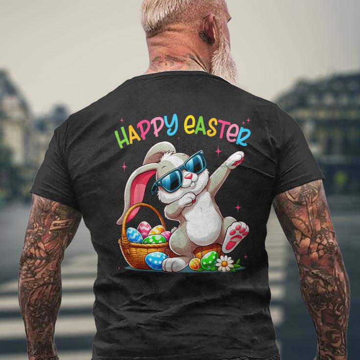 Dabbing Bunny Easter Happy Easter For Boys Girls Adult Men's T-shirt Back Print Gifts for Old Men