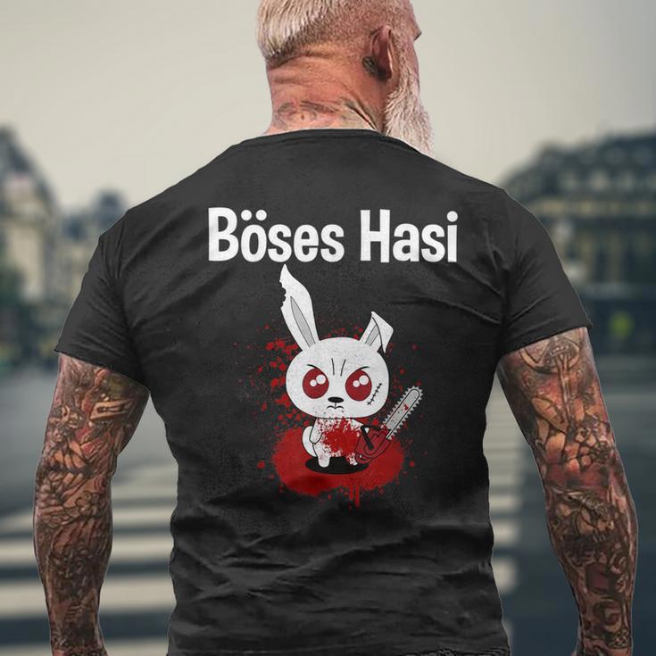 Evil Hasi T-Shirt mit Rückendruck Geschenke für alte Männer