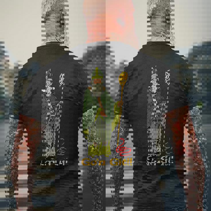 Go'n Git St Patrick's Day Men's T-shirt Back Print Gifts for Old Men