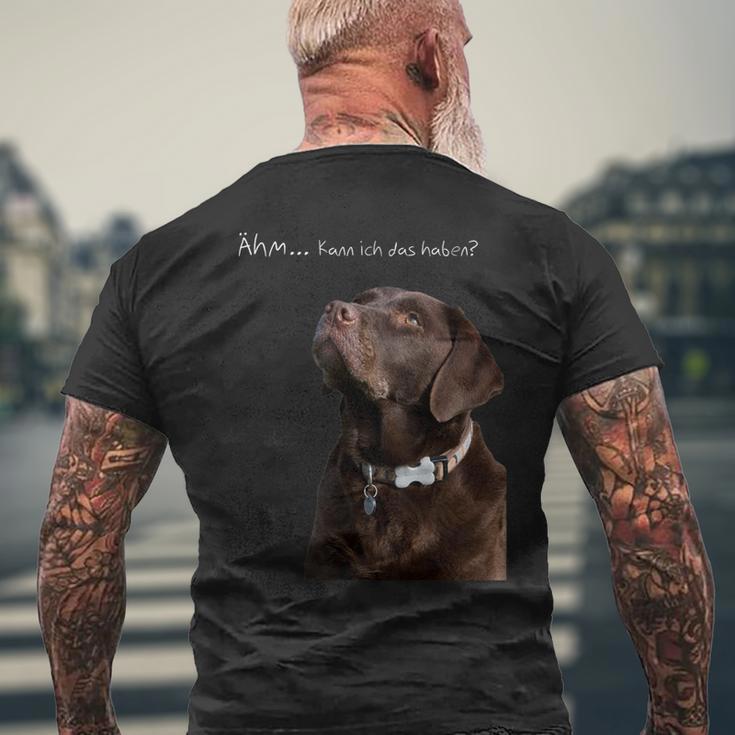 Labrador Retriever Dog T-Shirt mit Rückendruck Geschenke für alte Männer