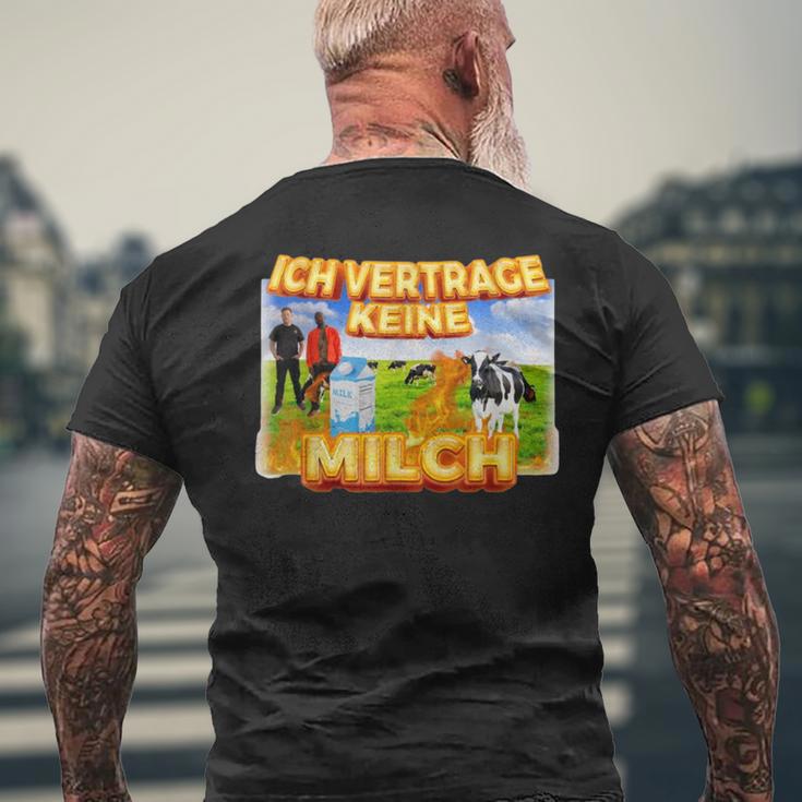 Milk Ich Vertrage Keine Milch T-Shirt mit Rückendruck Geschenke für alte Männer