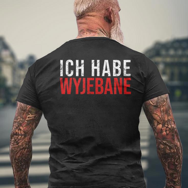 Poland Ich Habe Wyjebane Ich Habe Wyjebane T-Shirt mit Rückendruck Geschenke für alte Männer