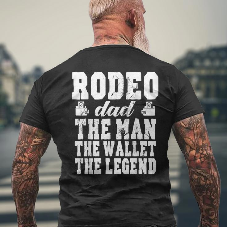 Rodeo Dad Man Wallet Legend Rodeo Dad Men's T-shirt Back Print Gifts for Old Men