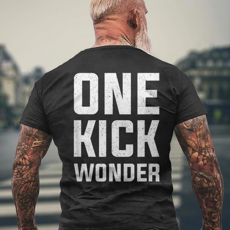 Team Kickball One Kick Wonder Men's T-shirt Back Print Gifts for Old Men