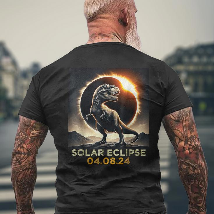 Total Solar Eclipse April 8 2024 Solar Eclipse Men's T-shirt Back Print Gifts for Old Men