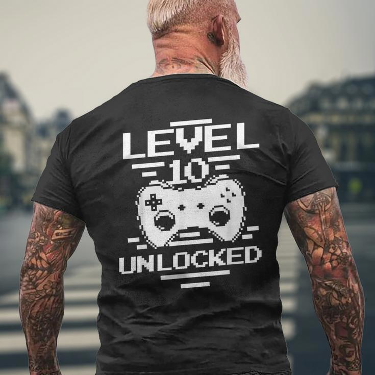 Gaming 10 Geburtstag Zocker 10 Jahre Gamer T-Shirt mit Rückendruck Geschenke für alte Männer