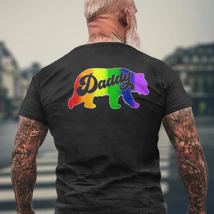 Gay Bear Passendes Gay-Paar- Lustiges Papa- T-Shirt mit Rückendruck Geschenke für alte Männer