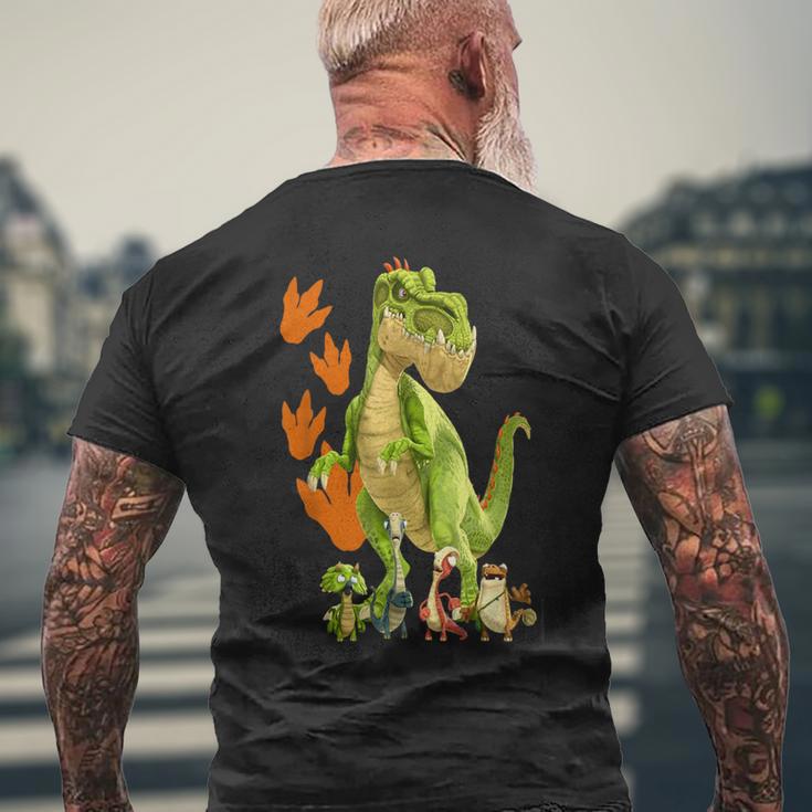 Gigantosaurus Giganto & 4 Boys' Dinosaur T-Shirt mit Rückendruck Geschenke für alte Männer