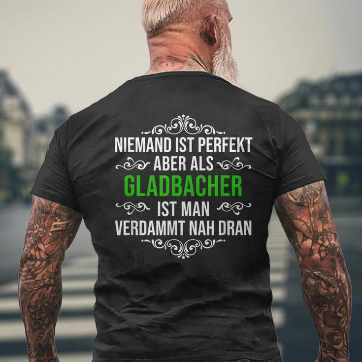 Gladbach Gladbacher Mönchengladbach Fan Saying T-Shirt mit Rückendruck Geschenke für alte Männer