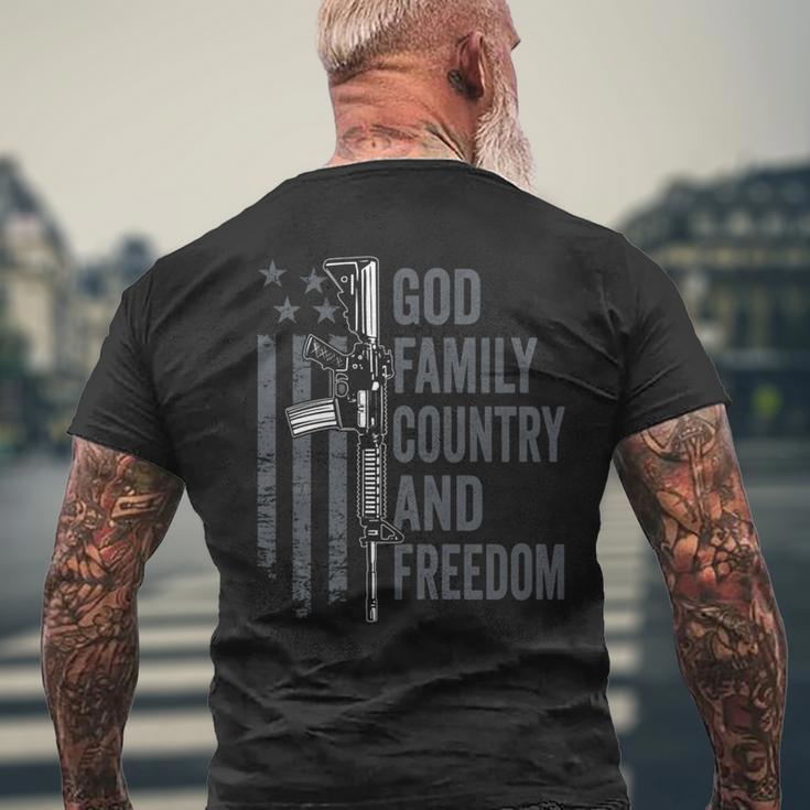 Gravity Trading Men's 2nd Amendment T-Shirt - Gods, Guns, Guts Design (Sizes S-3XL) - View #10